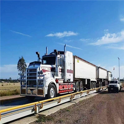 เครื่องชั่งรถบรรทุกดาดฟ้าเหล็ก